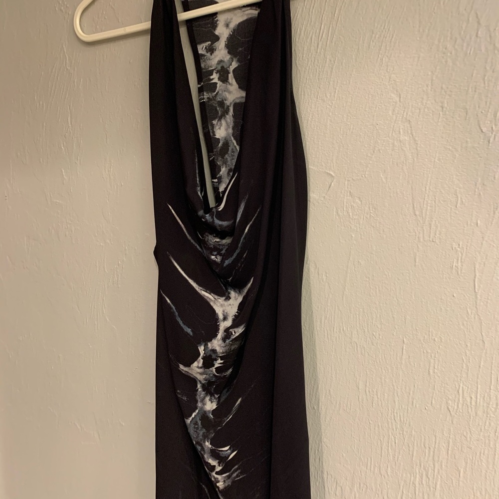 Haute Hippie Tback Draped Silk Top. - Picture 2 of 3